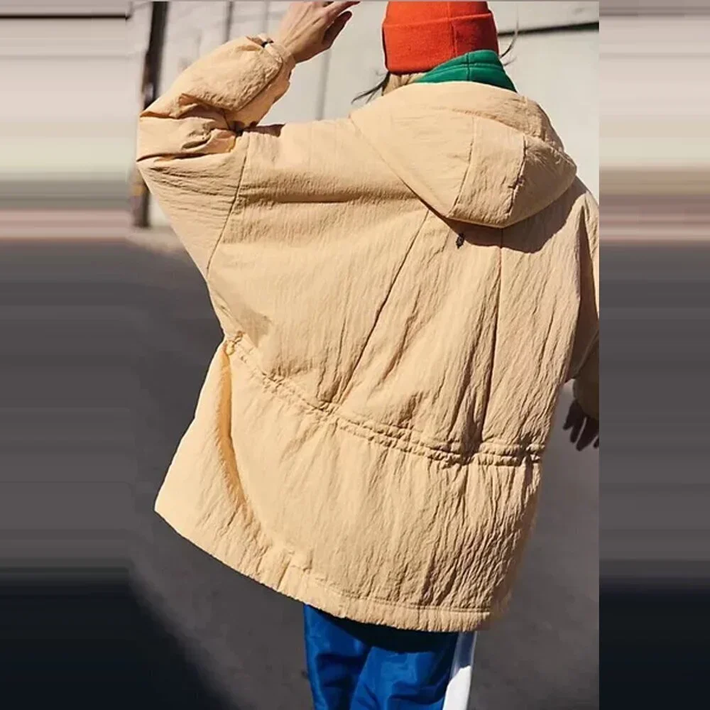NWT New $248 Free People Billie Boxy Lightweight Insulated Nectar Jacket Size XL